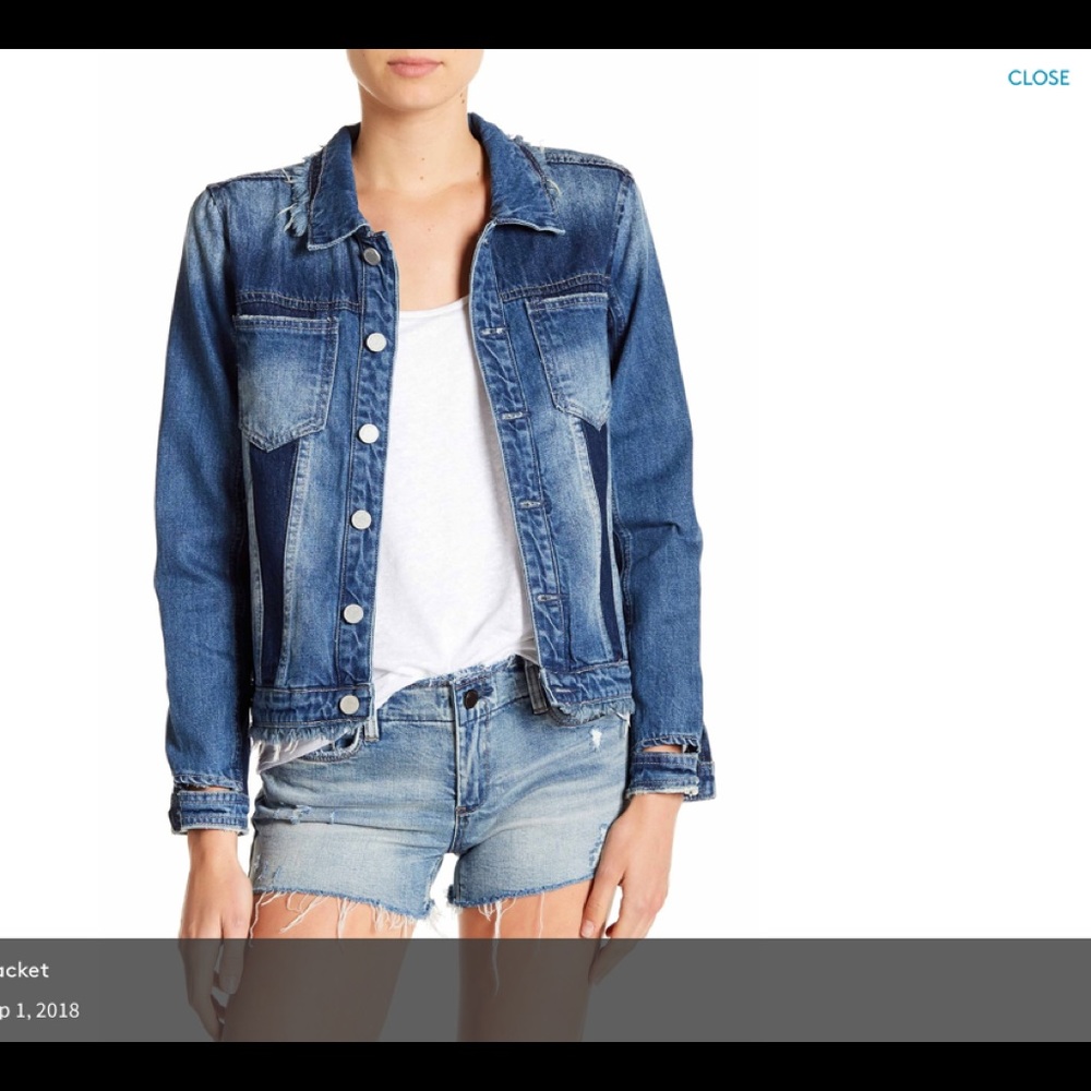 BLANKYC Denim jacket One XS Left..AWESOME!